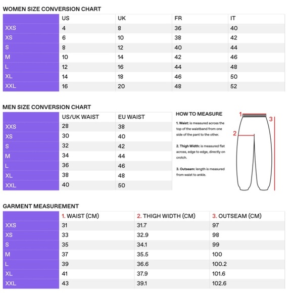 Pangaia Womens Track Pants - Picture 4 of 4